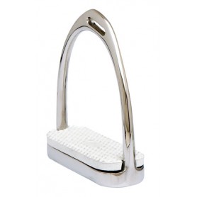 Sefton Single Offset Stainless Steel Stirrup With Cleat (Pair)