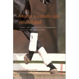 Book with horse riding with sensitivity, all answers to technical equituation questions
