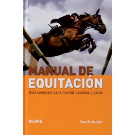 Libro Manual De Equitación, Guía Completa Para Montar Caballos Y Ponis
