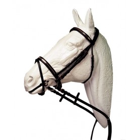 Bridle Lexhis Bridle with Metal Fittings Rubber Reins