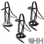 Bridle Lexhis Luna Filet with Smooth Reins