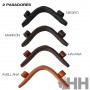 Hh Lathe/Lined Noseband With Pins