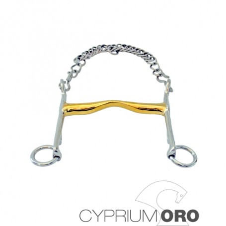 Bit Sefton Cyprium Gold Dressage Mouthpiece