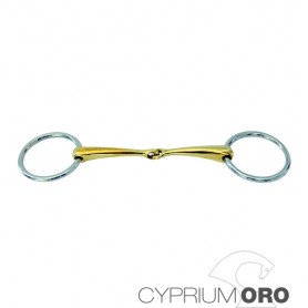 Sefton Cyprium Fillet Gold Stainless Steel Bit Ring