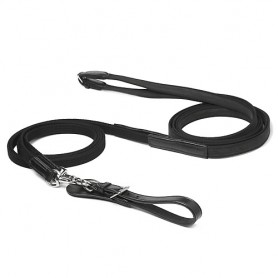 Lexhis Green Canvas Rubberised German Reins