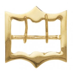 Rectangular Cow Necklace Buckle With Ornaments