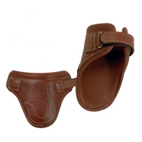 Pessoa Protector Leather Fetlock With Velcro Lining Inner Leather (Pair)