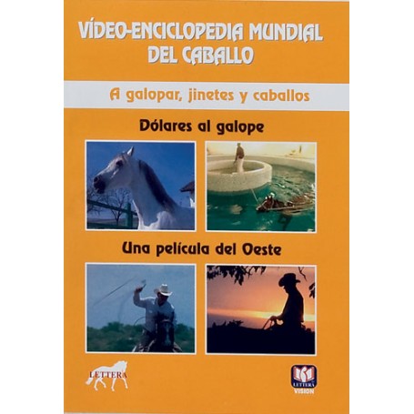 DVD Vero-World Horse Opportment. To gallop, riders and horses. Gallop-a pel