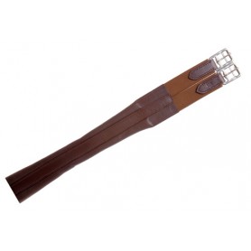 Lexhis Moulded Girth With Elastics Brown