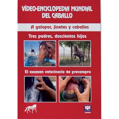 Dvd Vídeo-Enciclopedia Mundial Del Caballo A Galopar, Jinetes Y Caballos. Tres Padres, Doscientos Hi