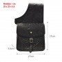 Sefton Saddlebags Black Leather
