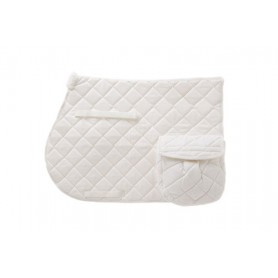 Mehis Cotton Quilted Saddle Pads Padded With Pocket