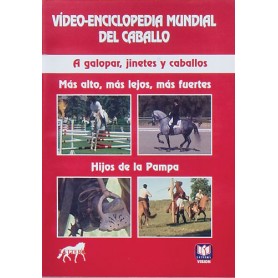 Dvd Vídeo-Enciclopedia Mundial Del Caballo. A Galopar, Jinetes Y Caballos. Más Alto, Más Lejos, Más