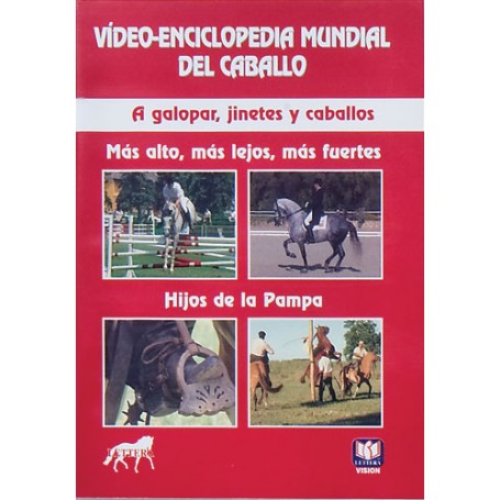 DVD: World Horse Video Encyclopedia - Galloping, Riders, and Horses. Higher, Farther, Faster
