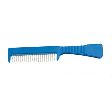 Hh Plastic Comb With Handle And Revolving Teeth