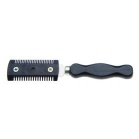 Hh Comb With Wooden Handle For Trimming Manes