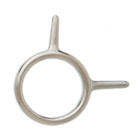 Chrome Plated Two Prongs Ring 25 Mm.