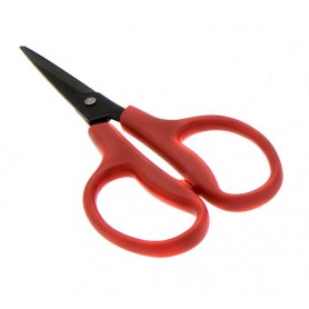 Scissors Hh Leather Red Handle