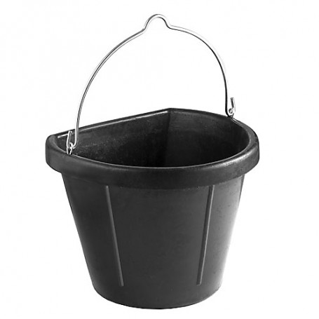 Hh Rubber Feeding Bucket With Handle