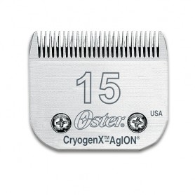 Conjunto Oster Cryogen 919-03 Cuchilla+Peine 15 - Corte 1,20 Mm Para Para Pro3000I, A6 Slim Y A5-50