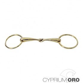 Sefton Cyprium Fillet Gold Solid Flare Ring Thickness 14 Mm