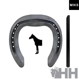 Horseshoe Mhs Fitzwygram Natural Flatness Without Front Bridle