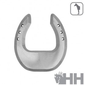 Horseshoe Colleoni Aluminium Fald Open Lumbres Without Front Shank (Pair)