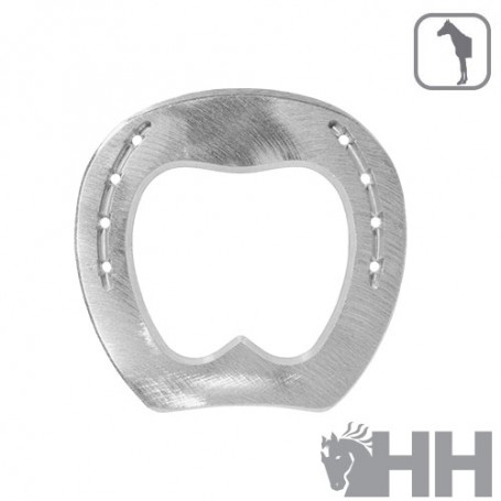 Horseshoe Colleoni Aluminium Ppnbb Natural Flatness 2 Pins Front (Pair)