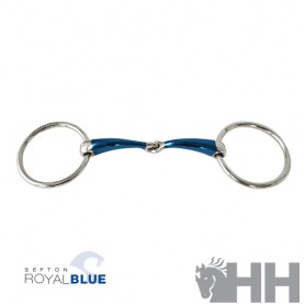 Sefton Royal Blue Fillet Ring Curved Split Bit Thickness 14 Mm