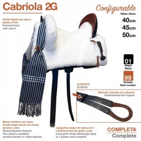 Zaldi Spanish Saddle Cabriola 2G (Complete)
