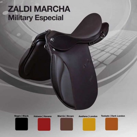 Zaldi Endurance Saddle Military Especial