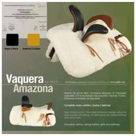 Zaldi Spanish Saddle Vaquera Amazona (Complete)