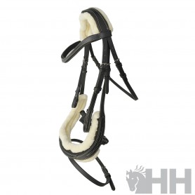 Cabezada Inglesa Hh Jade Con Riendas Lona