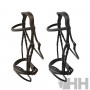 English Bridle Hh Sofia With Rubberised Canvas Reins