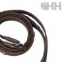 English Bridle Hh Sofia With Rubberised Canvas Reins