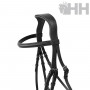 English Bridle Hh Sofia With Rubberised Canvas Reins