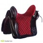 Portuguese Style Saddle Ludomar Elva Gaitan Flexible Leather/Nobuck